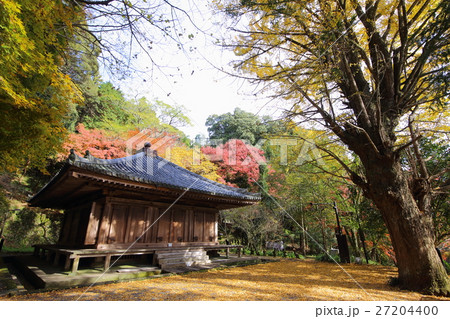 富貴寺の紅葉(大分県豊後高田市) 富貴寺の紅葉(大分県豊後高田市) 27204400
