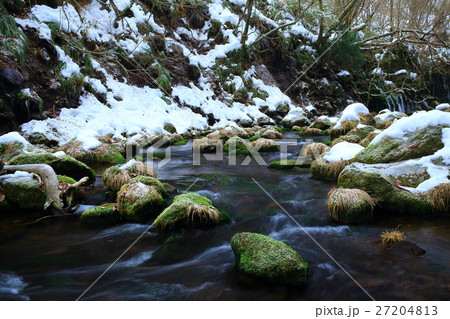 冬の元滝伏流水 冬の元滝伏流水 27204813