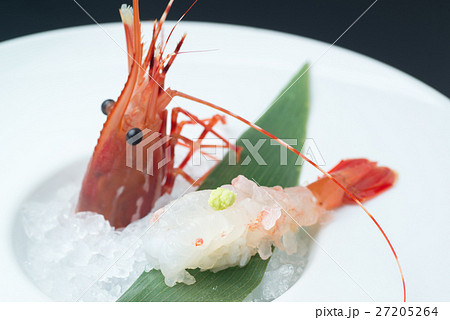 jumbo shrimp sushi with head jumbo shrimp sushi with head 27205264