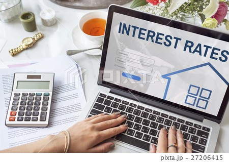 Mortgage House Loan Website Login Graphic Concept Mortgage House Loan Website Login Graphic Concept 27206415