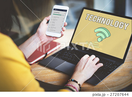 Communication Connection Technology Internet Concept 27207644