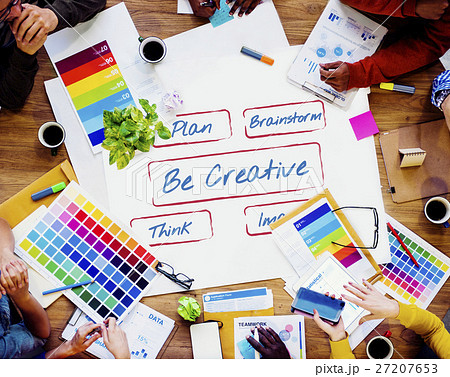 Be Creative Fresh Ideas Inspire Concept 27207653