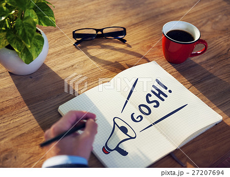 Wow Oops Cool Nice Omg Gosh Amazed Surprise Concept 27207694