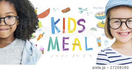 Kids Menu Food Recipes Cuisine Concept Kids Menu Food Recipes Cuisine Concept 27208160