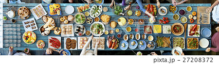 Food Catering Cuisine Culinary Gourmet Buffet Party Concept 27208372