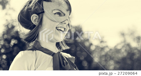 Little Girl Super Hero Concept Little Girl Super Hero Concept 27209064