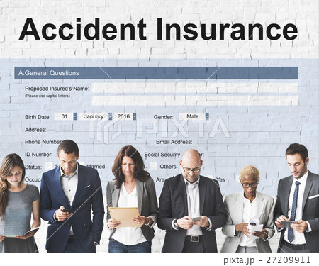 Accident Insurance Safety Form Concept 27209911
