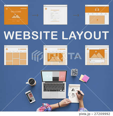 Web Template Website Design Concept Web Template Website Design Concept 27209992