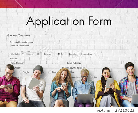 Application Form Document Filling Concept Application Form Document Filling Concept 27210023