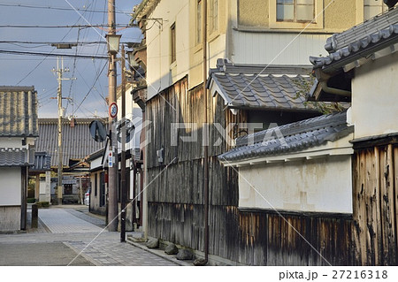 河原町の町並み　丹波篠山 27216318