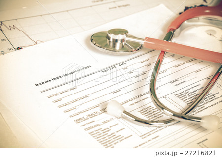 employee health assessment form and stethoscope employee health assessment form and stethoscope 27216821