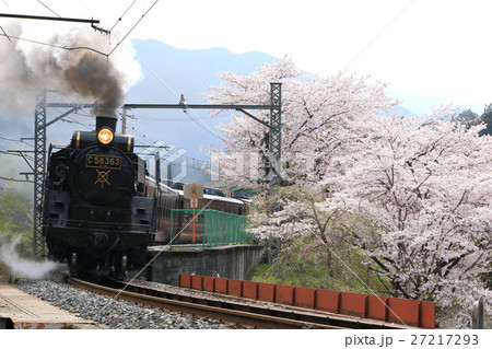秩父鉄道「浦山口駅の桜とSL」 秩父鉄道「浦山口駅の桜とSL」 27217293