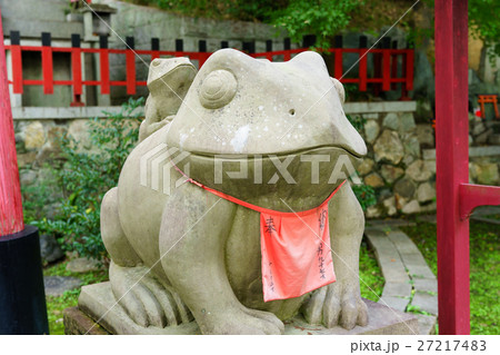 伏見稲荷 一ノ峰 末広大神の蛙 伏見稲荷 一ノ峰 末広大神の蛙 27217483