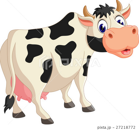 illustration of Cute cow cartoon 27218772
