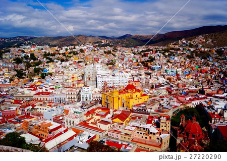 メキシコ・世界遺産グアナファトの風景の写真素材 [27220290] - PIXTA