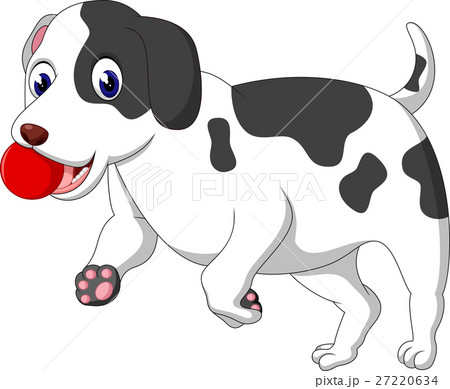 illustration of cute dog cartoon 27220634