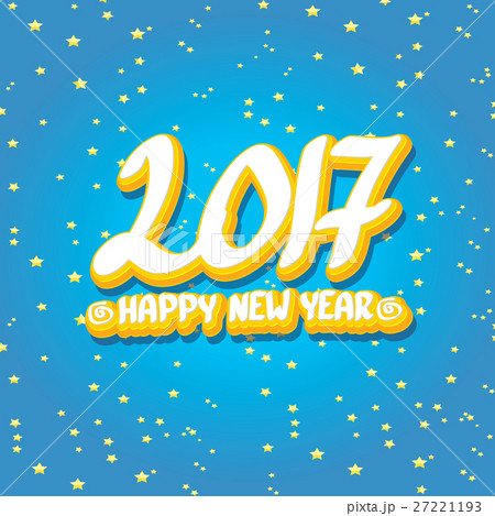 17 Happy New Year Creative Design Background のイラスト素材