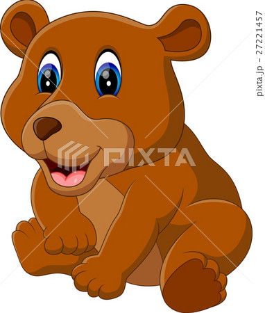 illustration of cute baby bear cartoon 27221457