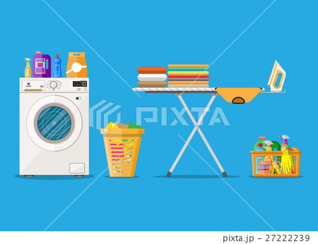 Laundry room with washing machine 27222239