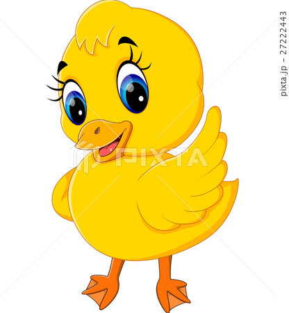 illustration of Cute baby duck cartoon illustration of Cute baby duck cartoon 27222443