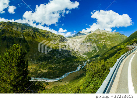 furkapass - rhone glacier - switzerland 27223615