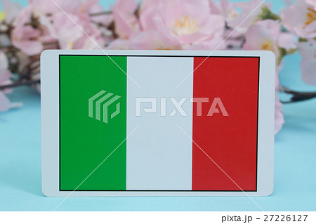 国旗 春 桜 国旗 春 桜 27226127