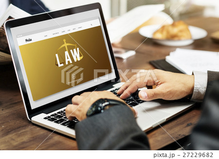Justice law icon court concept 27229682