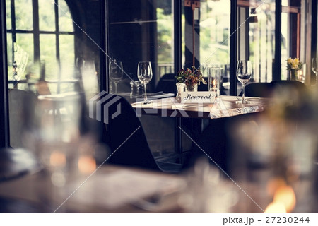 Restaurant Chilling Out Classy Lifestyle Reserved Concept 27230244