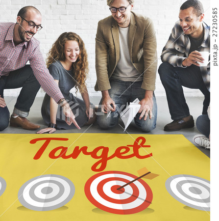 Target Goal Mission Strategy Icon Concept 27230585