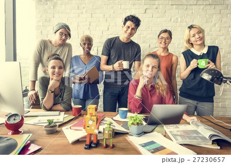 Teamwork Discussion Meeting Brainstorming Start up Concept 27230657