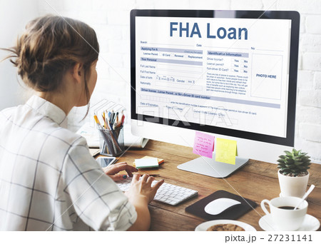 FHA Loan Federal Housing Administration Lending Concept FHA Loan Federal Housing Administration Lending Concept 27231141