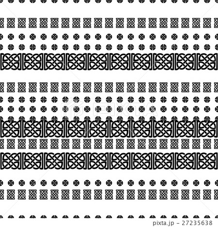 Celtic knot seamless pattern 27235638