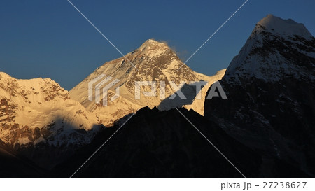Majestic Mt Everest at sunset 27238627