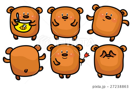 Vector  bears. 27238863