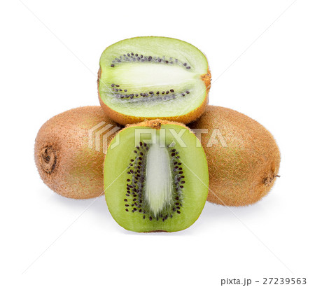 kiwi fruit isolated on white kiwi fruit isolated on white 27239563