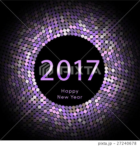 Happy New Year 2017 background. Calendar 27240678
