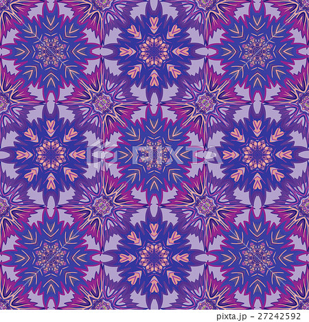 Oriental floral traditional ornament 27242592