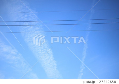 飛行機雲 飛行機雲 27242830