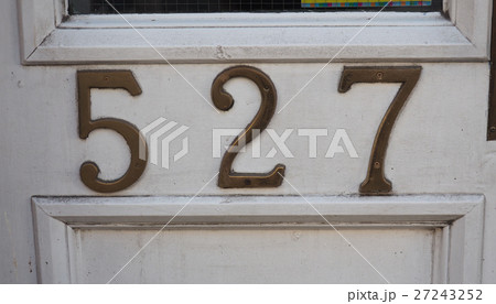 数字 Number おしゃれ 527 27243252