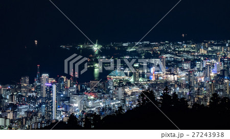 神戸の夜景　近未来風 27243938