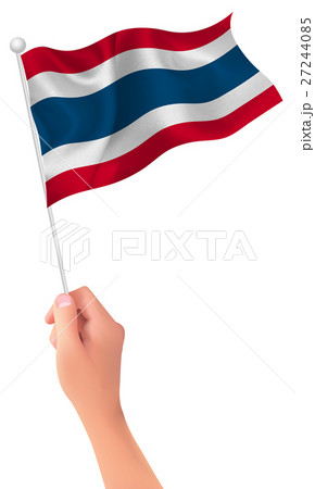 タイ 国旗 手 アイコン のイラスト素材 27244085 Pixta