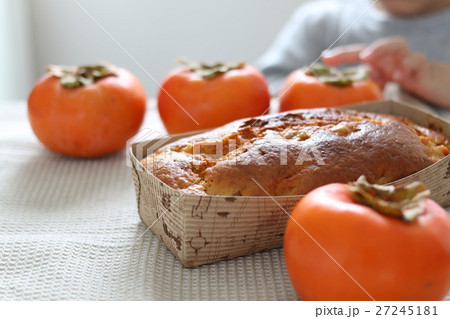 柿のパウンドケーキ 27245181