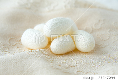 繭玉　正絹　シルク　小正月 27247094