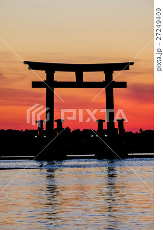 浜名湖 弁天島の夕刻 浜名湖 弁天島の夕刻 27249409