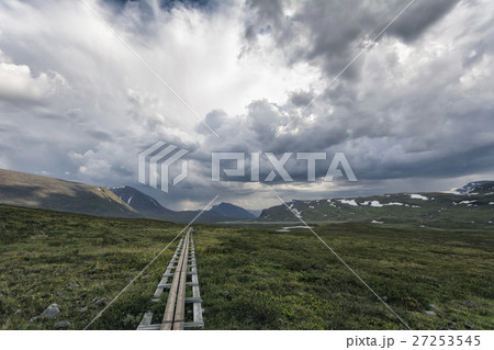 Tundra landscape in Northern Sweden Tundra landscape in Northern Sweden 27253545