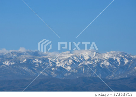快晴に映える初冬の焼石岳 快晴に映える初冬の焼石岳 27253715