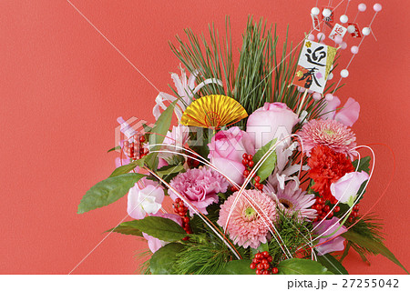 正月飾り,フラワーアレンジメント,お正月イメージ 27255042
