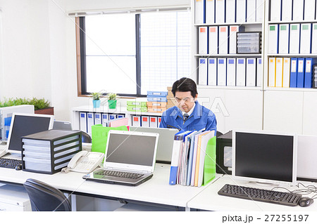 作業服 デスクワーク 27255197