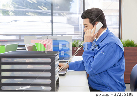 作業服 デスクワーク 27255199