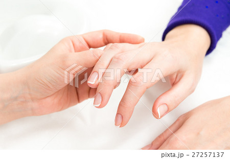 French Manicure process 27257137